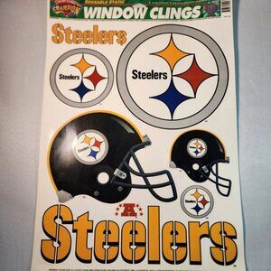 Pittsburg Steelers NFL - Vintage Window Clings 1996 Champion Series